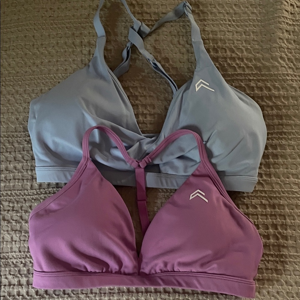 Women's Purple and Blue Oner Active Sports Bras